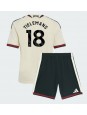 Manchester United Youri Tielemans #18 Replika Tredje Kläder Barn 2026-27 Kortärmad (+ byxor)
